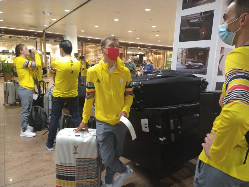 Ook Mauri Vansevenant is klaar voor vertrek.