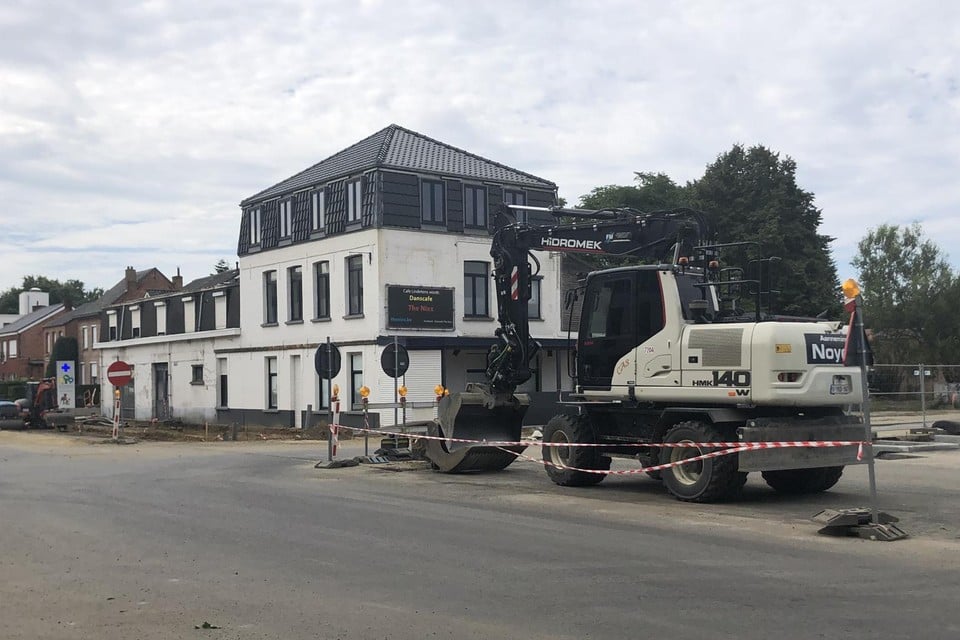 De herinrichting van De Lindekens is bijna klaar.