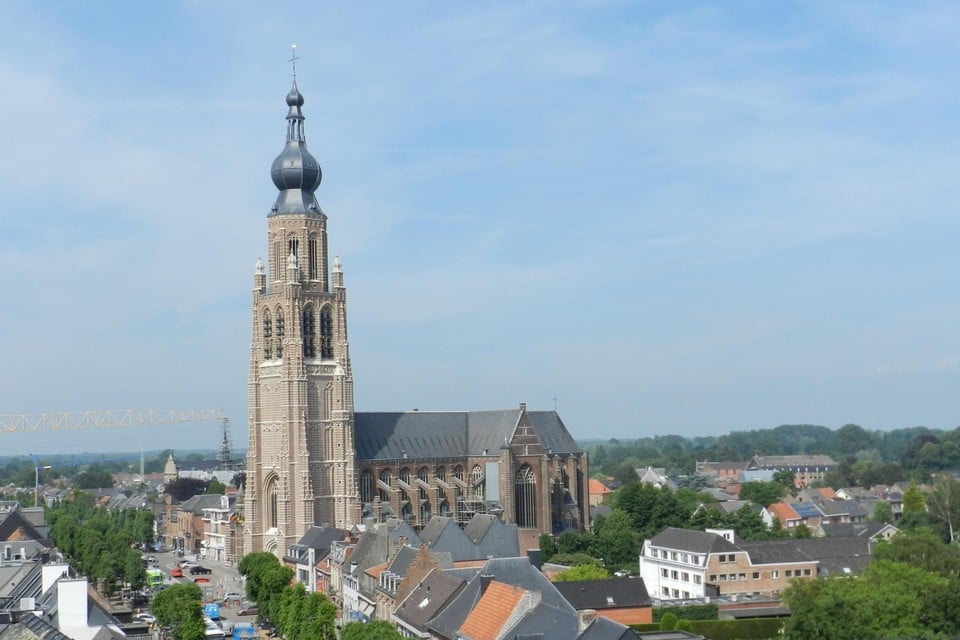 De Sint-Katharinakerk maakt deel uit van het traject van de Urban Run.