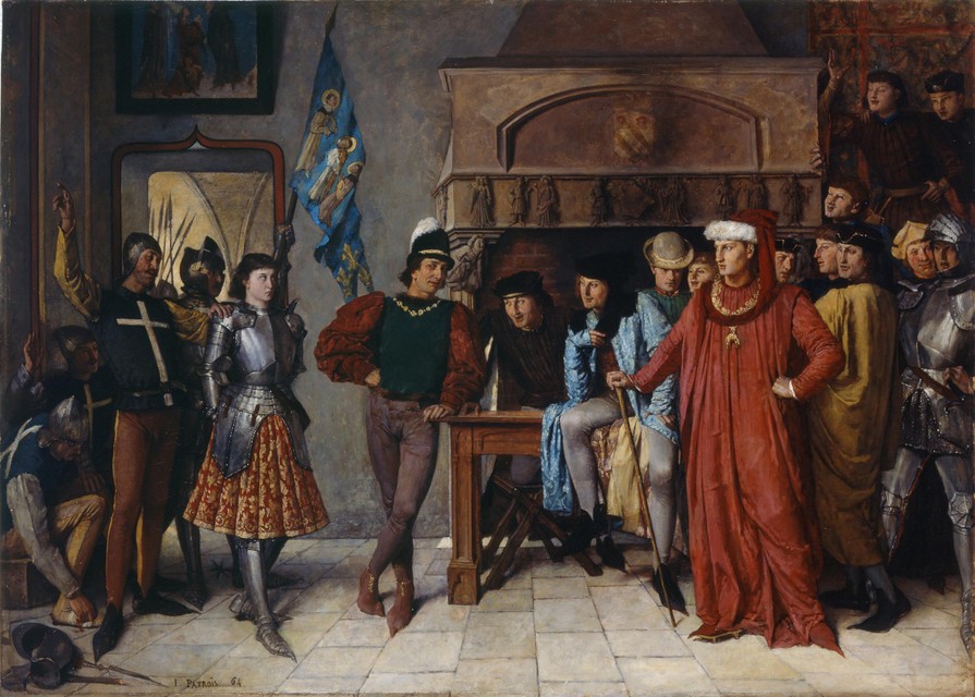 Ook Jeanne d’Arc belandde in 1431 op haar 19de als heks op de brandstapel omdat ze mannenkleding droeg.  