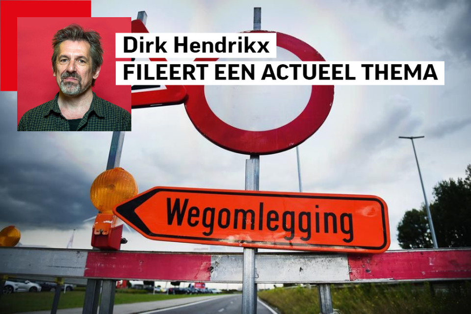 Er zijn dit jaar door de inhaalbeweging weer erg veel wegenwerken. 