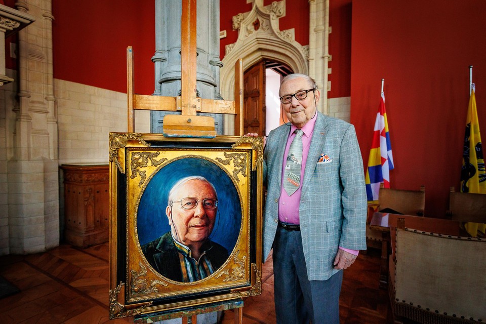 Marcel Kocken in april vorig jaar, toen hij de Prijs voor Culturele Verdienste van de stad Mechelen kreeg.