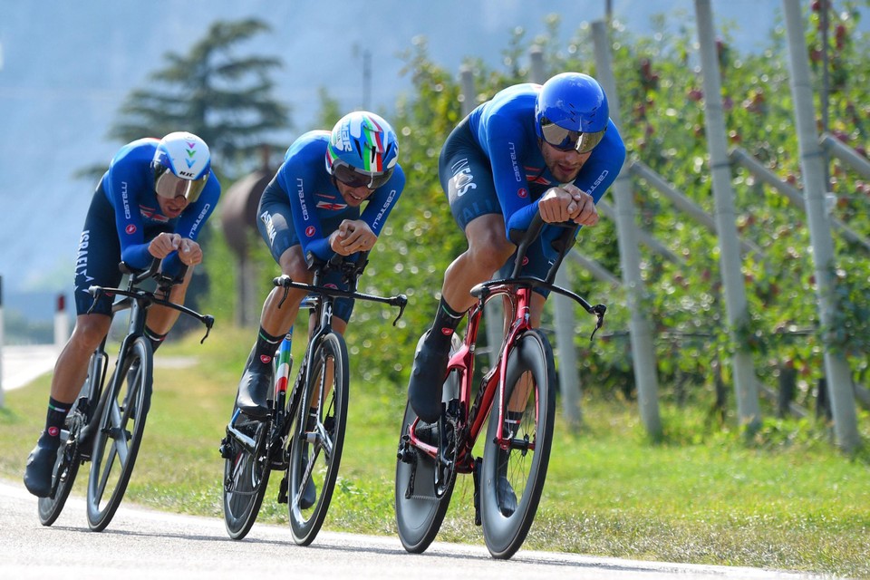Filippo Ganna leidde zijn land begin september naar de Europese titel in eigen land.