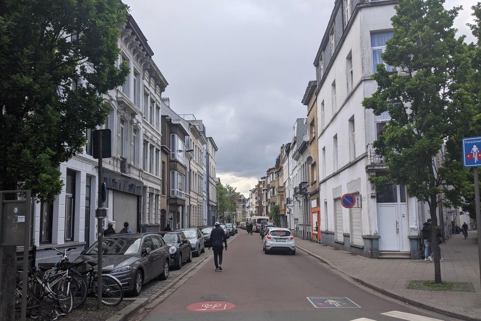 De Rotterdamstraat is een van de fietsstraten..