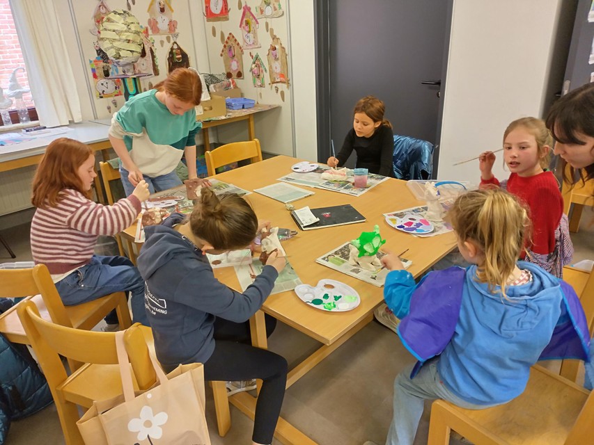 Kunstacademie IKO heeft in KunstMark(t) twee kinderateliers.