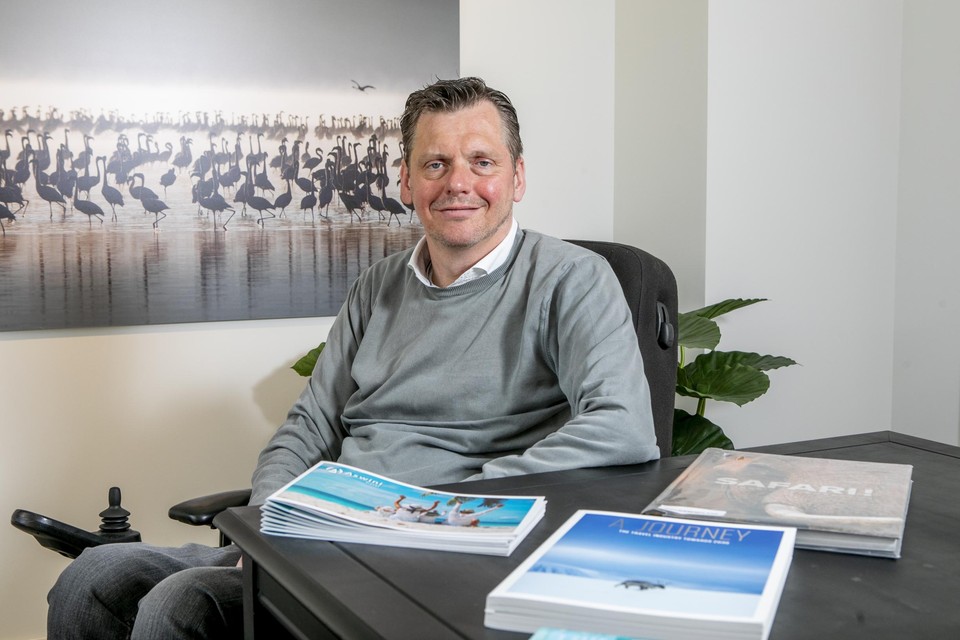 Kristof Steegmans van WeTravel2 is de man achter de Mechelse citytrips voor mensen met een fysieke beperking.