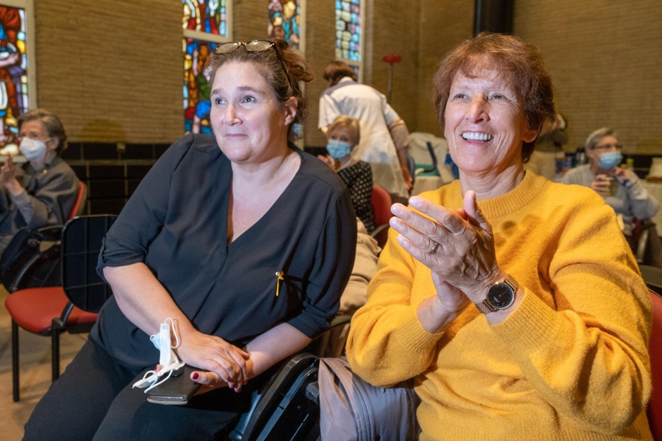 Katja Verbeeck en Patricia Pottelsberghe