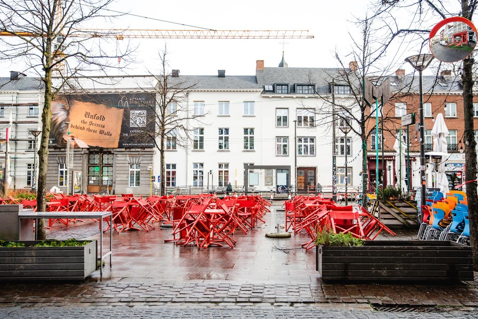 Het Mechelseplein in Antwerpen.