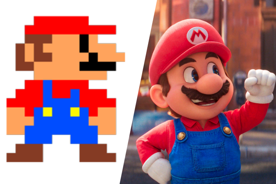 Mario is doorheen de jaren fel veranderd, maar heeft nog niets aan populariteit ingeboet.