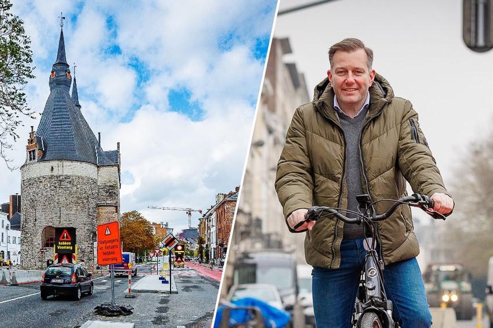 “In de beginperiode telden we ook in de autoluwe binnenstad ongeveer 300 overtredingen per dag”, zegt burgemeester Alexander Vandersmissen.