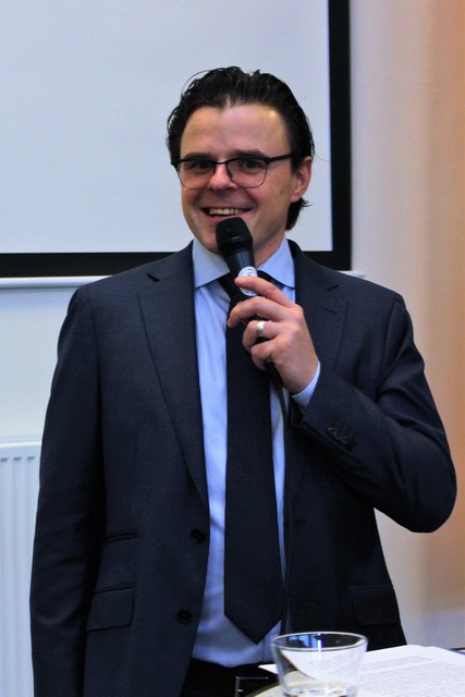 Voorzitter Maxime Penen.