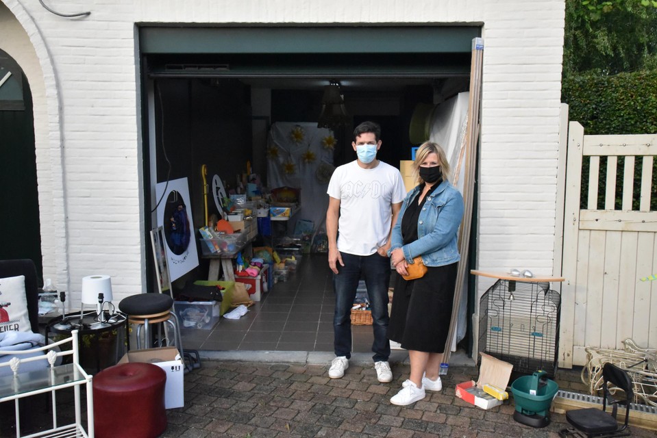 Letterlijk de garagepoort werd hier opengezet.
