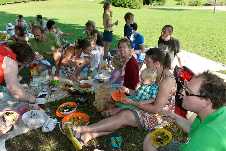 Vegetarische Picknick In Park Dendermonde Gazet Van Antwerpen