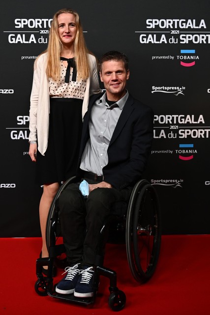 Paralympiër Peter Genyn. 