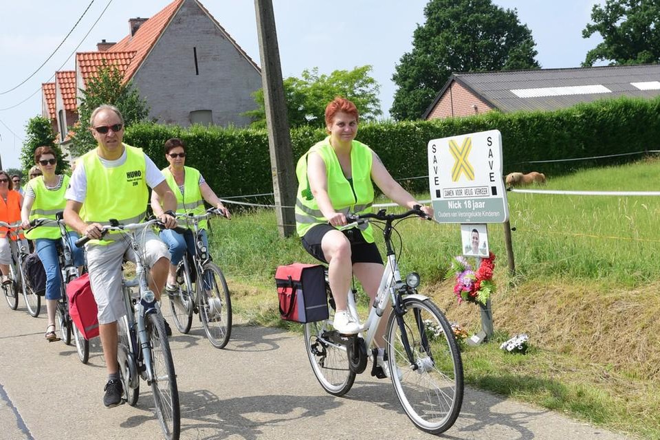 Archiefbeeld: de fietstocht langs SAVE-borden vond in 2018 voor het eerst plaats in de omgeving van Turnhout.