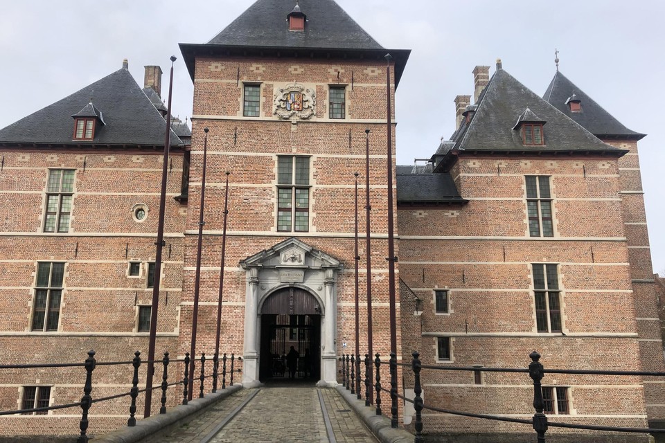 Het rechtbankgebouw in Turnhout. 