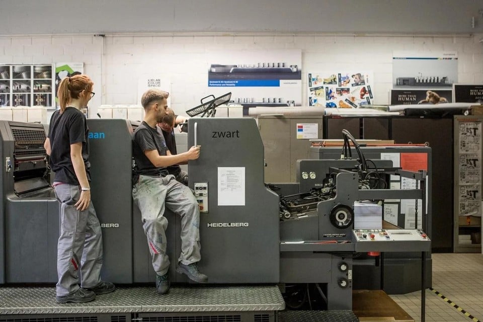 Turnhoutse scholen bieden nog steeds grafische opleidingen aan, maar met Grafilux verdwijnt opnieuw een drukkerij uit de stad. 