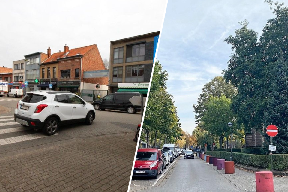Twee drukke punten in Mortsel-dorp, kruispunt Sint-Benedictusstraat-Molenstraat en de rondweg rond de kerk, zijn voor verbetering vatbaar.