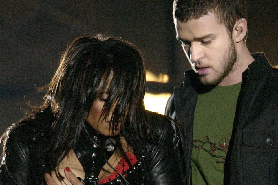Het moment dat Janet Jackson en Justin Timberlake liever allebei vergeten.  