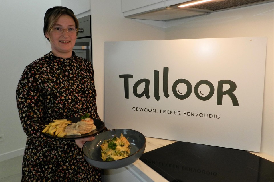 Lore Krols kookt voor Talloor eenvoudige gerechten, zoals vidé of pasta.