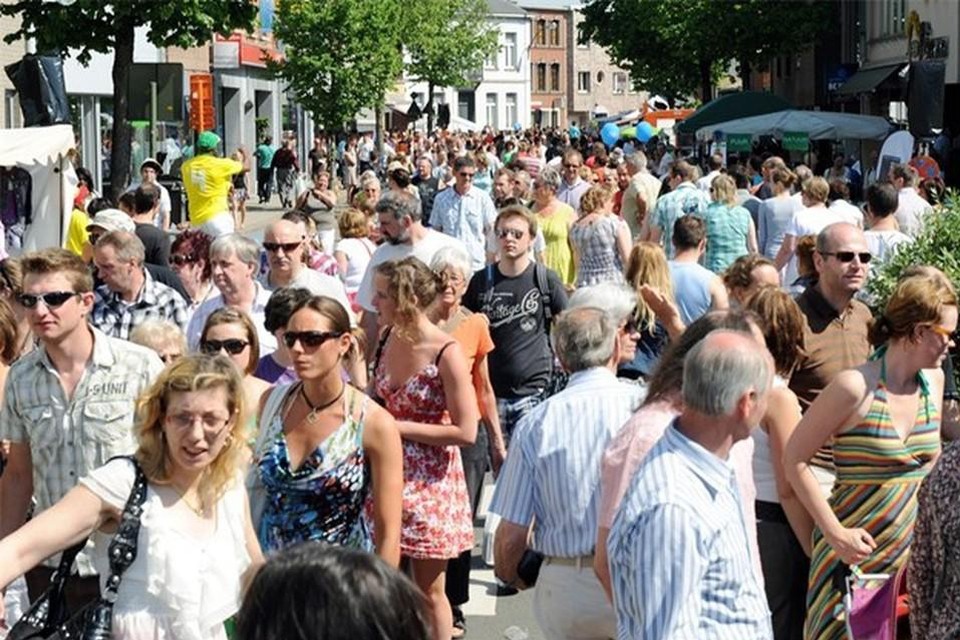 Archiefbeeld: de Nijlense jaarmarkt.