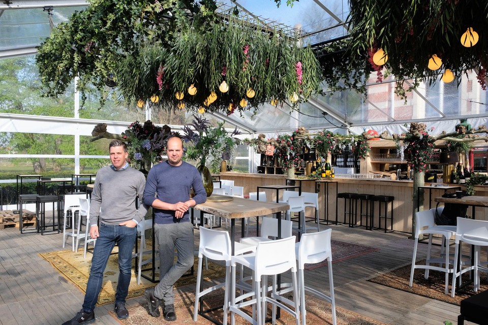 Tom Vercammen en Dieter van Daele in Chateau Paulette