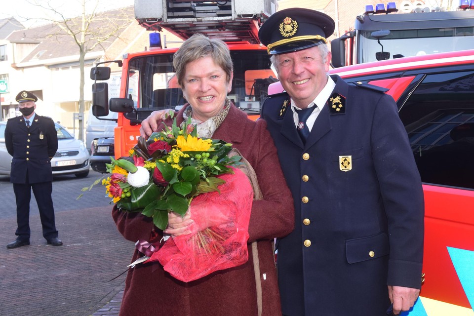 Jef Van Accom en zijn vrouw Lil waren onder de indruk van het afscheid.