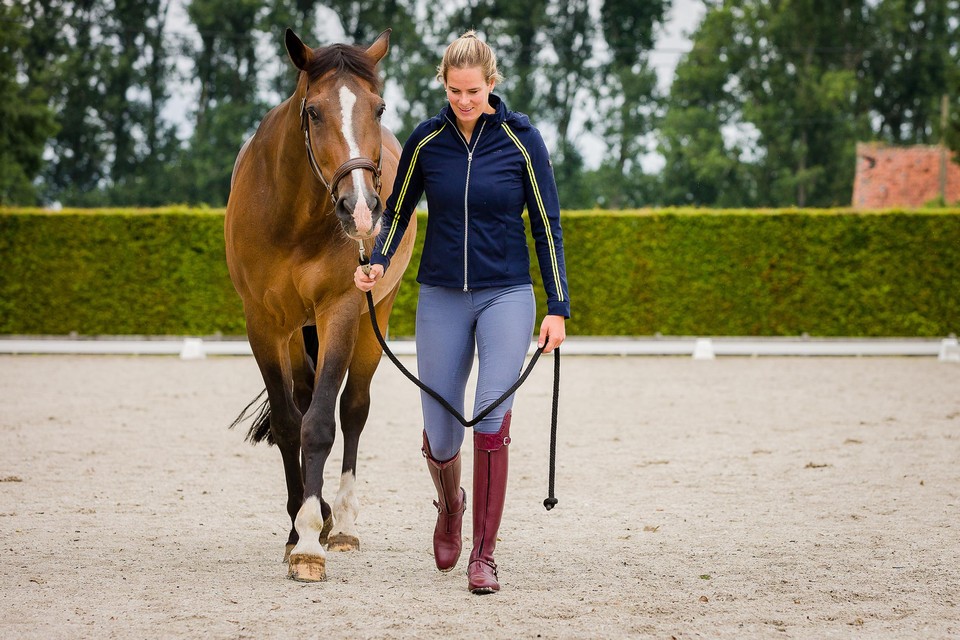 Geen Olympische Spelen voor Jorinde Verwimp (26) dit jaar, maar de talentvolle dressuuramazone uit Wiekevorst (Heist-op-den-Berg) zit niet stil.