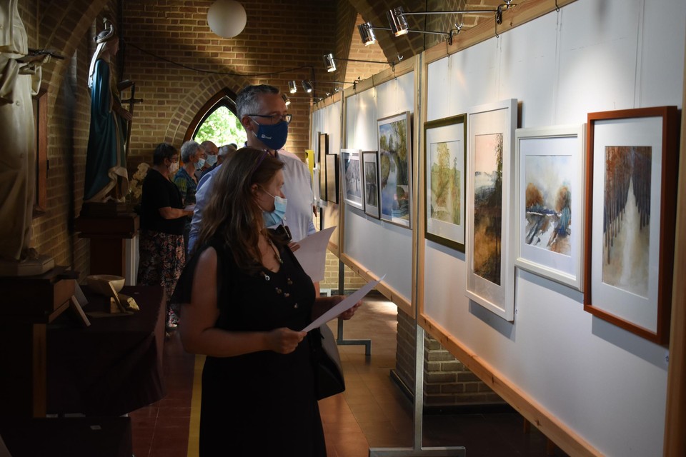 De tentoonstelling werd vrijdag officieel geopend.