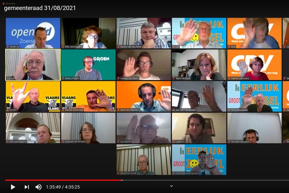Komt er op 21 september een nieuwe gemeenteraadszitting? Afwachten.