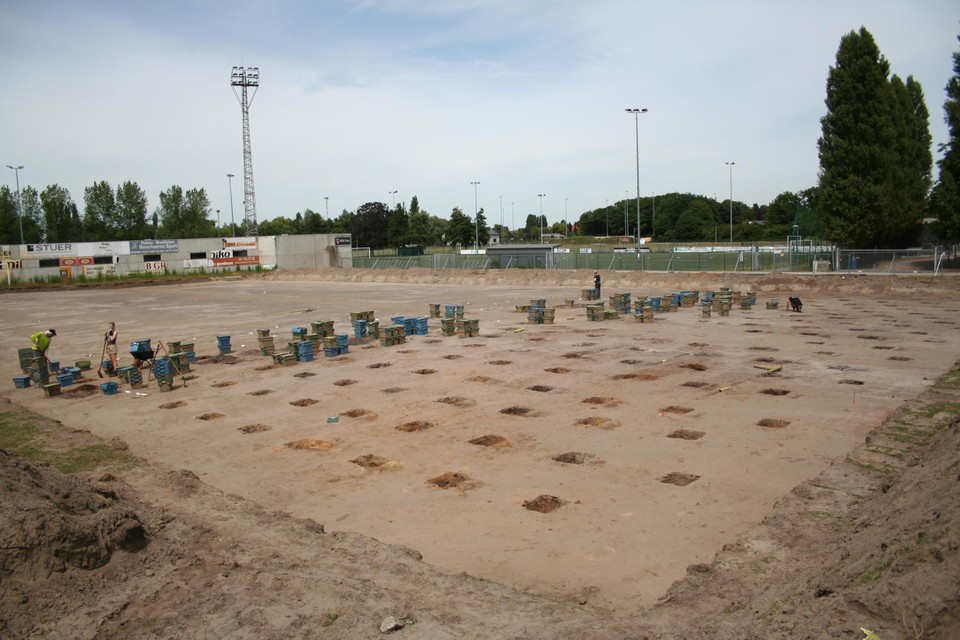 De opgravingen op het voormalige voetbalterrein van SK Sint-Niklaas vormden de aanleiding voor de podcast