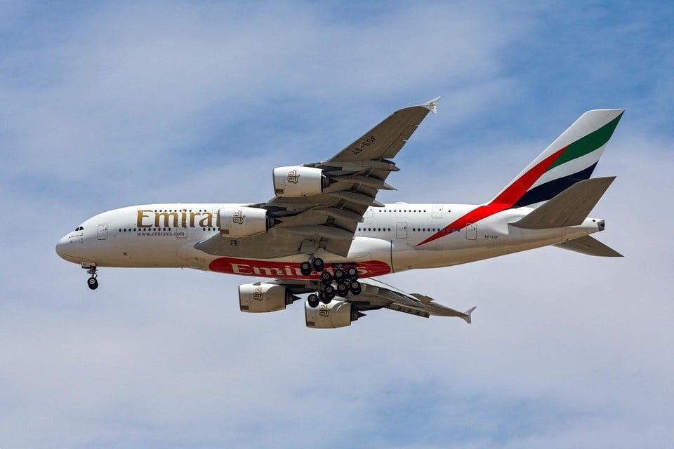 De A380 van Emirates moest plots een noodlanding maken op Brussels Airport