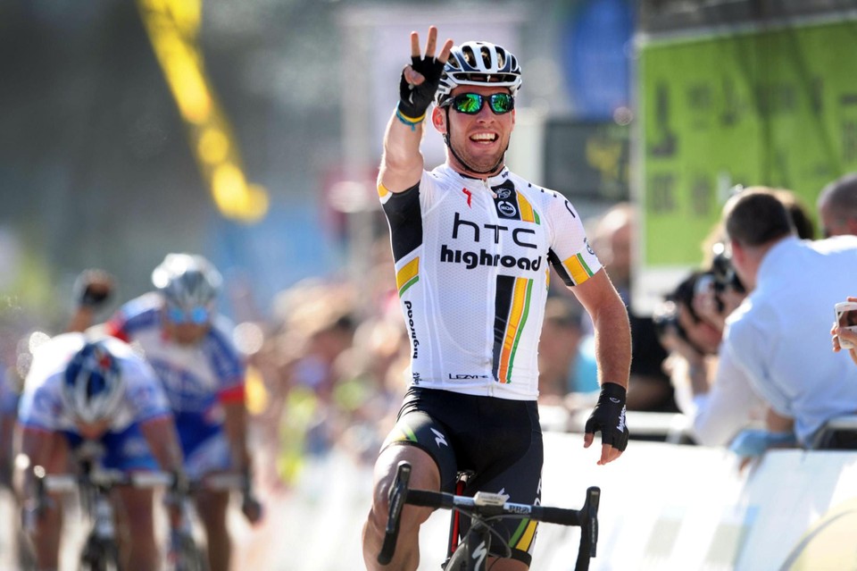 Cavendish wint in 2011 zijn derde Scheldeprijs.