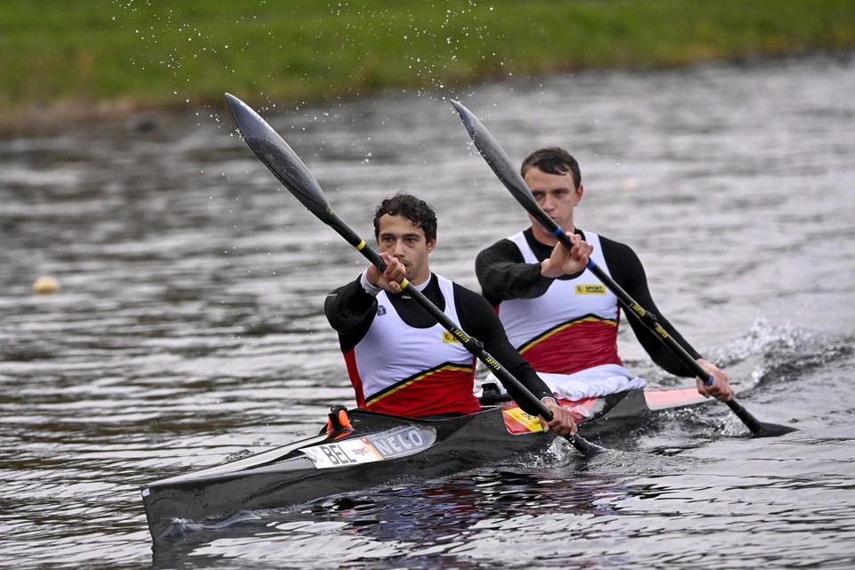 Bram Sikkens (vooraan) en Artuur Peters (achteraan)