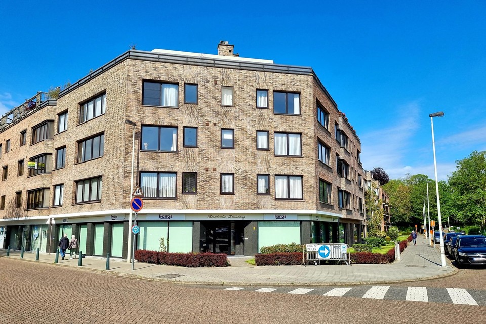 Het was in dit appartementsgebouw in de Kruisbogenhofstraat in Lier dat de twee dieveggen toesloegen