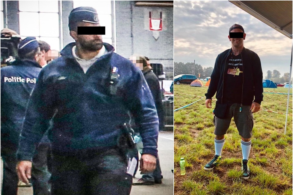 Dario L. (links) zou in contact hebben gestaan met Alain D.R. (rechts)