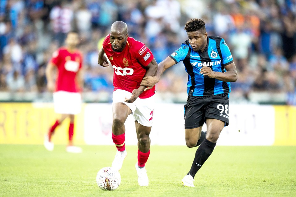 Brandon Baiye speelde in 2018 onder meer twintig minuten in de Supercup-zege tegen Standard (2-1) bij Club Brugge.