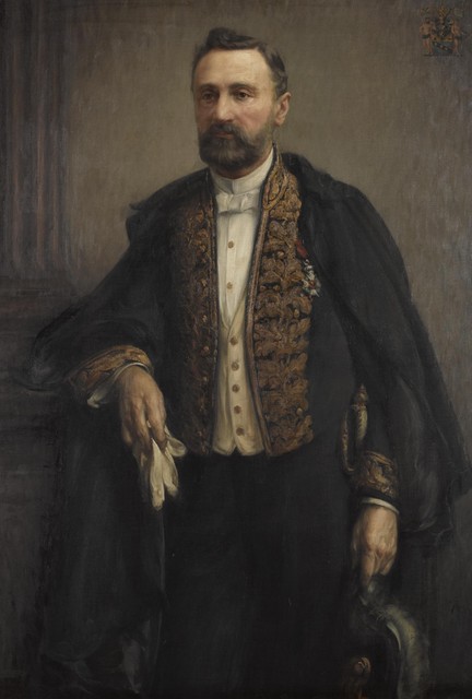 Gouverneur Charles du Bois de Vroylande (1887-1888), geschilderd door Jan-Willem Rosier in 1924