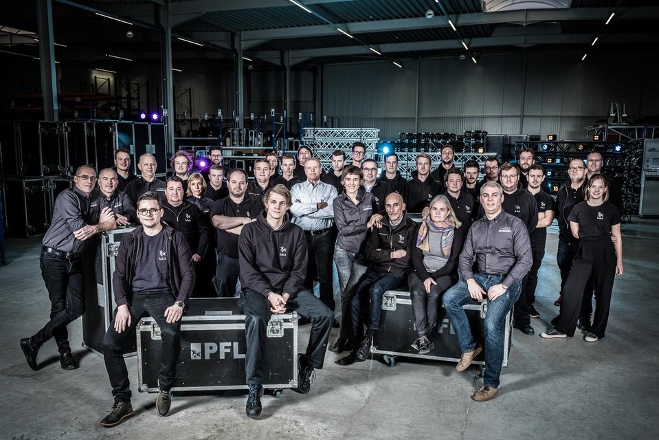 De leden van het PFL-team. 