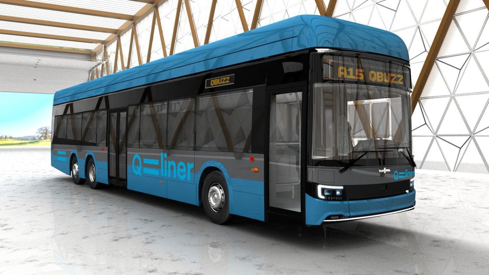 Van Hool mag onder meer deze elektrische bussen bouwen voor Qbuzz in Nederland.