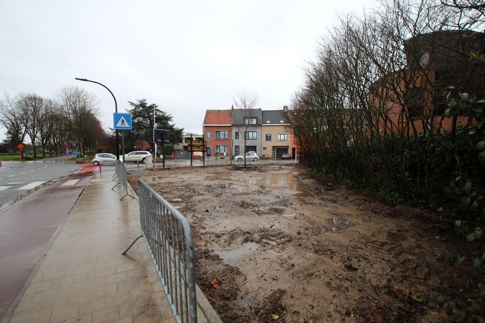 Een nieuwe openbare zithoek is in de maak.