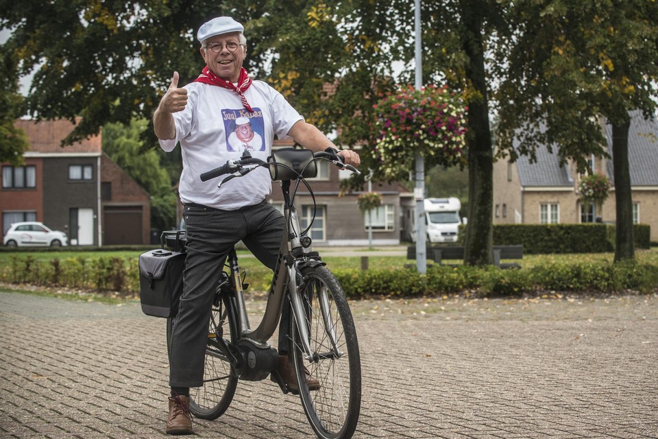 Juul Kabas fietste elke dag door ‘zijn’ Retie. 