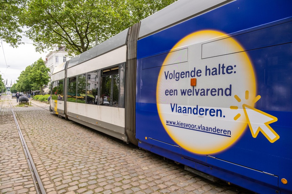 Deze trams rijden rond in Antwerpen en Gent.