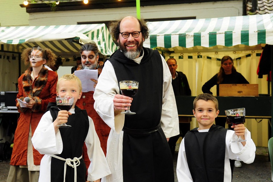 Ook Pater Trappist is er zaterdag en maandag bij.