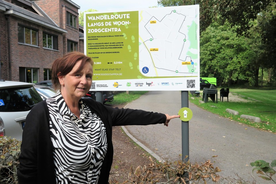 Onder meer Wommelgheem-directeur Krystyna Van Eyndhoven werkte mee aan het stotstandkomen van de nieuwe wandelroute. 