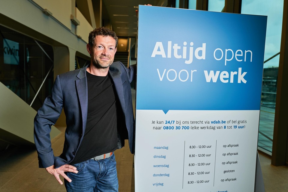 VDAB-topman Wim Adriaens. 