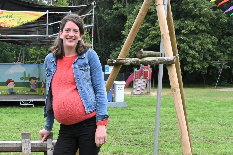 Silke Lathouwers eerste schepen die mama wordt.