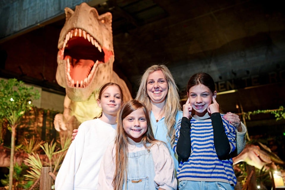 Evi Houbrix bezocht de expo met haar drie dochters Ninthe (12), Kato (11) en Nelle (8).