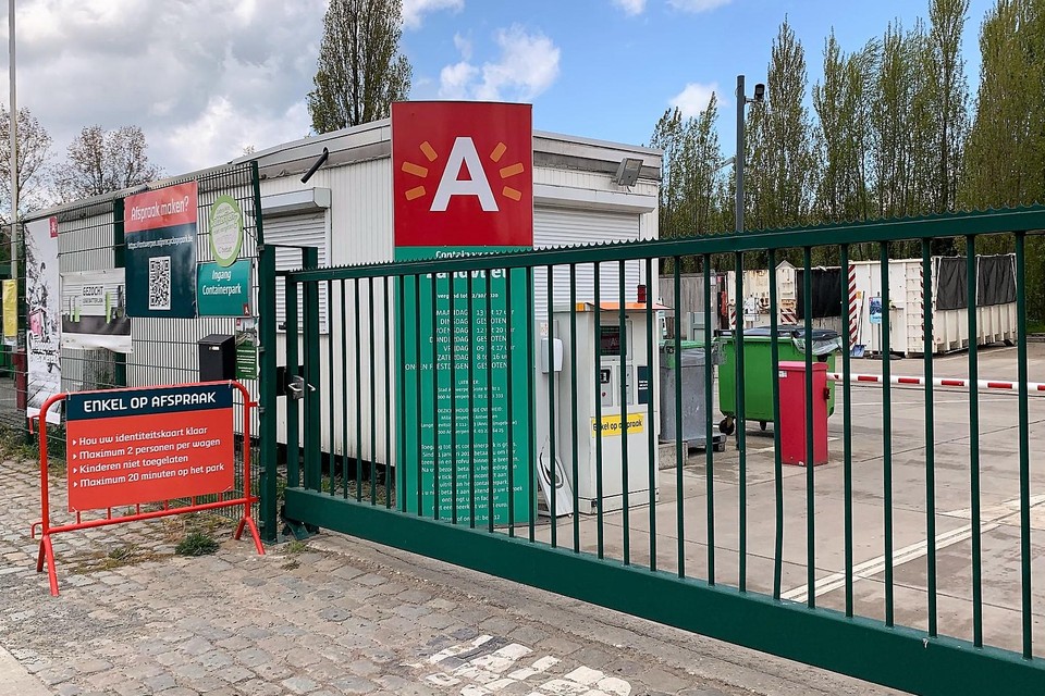 Recyclagepark Derdeweg sluti.