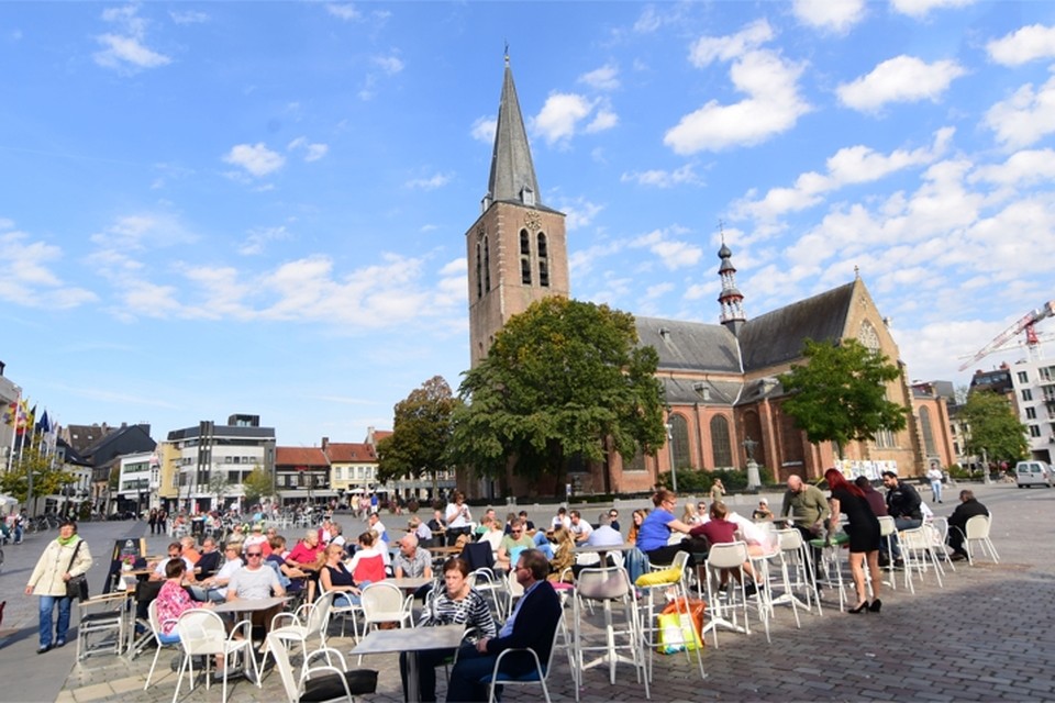 De Grote Markt van Turnhout. 